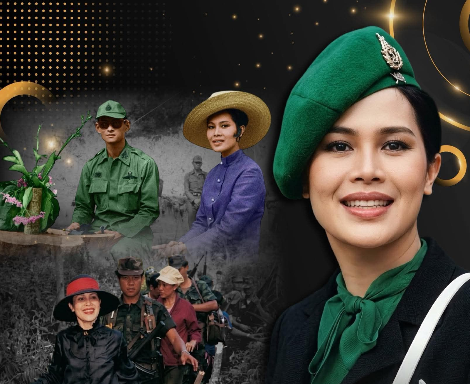 "... สถาบันพระมหากษัตริย์ไทยดำรงอยู่ได้โดยตลอดมา ก็ด้วยความรัก ความศรัทธา และความพร้อมใจกันปกป้องรักษาของประชาชน..."