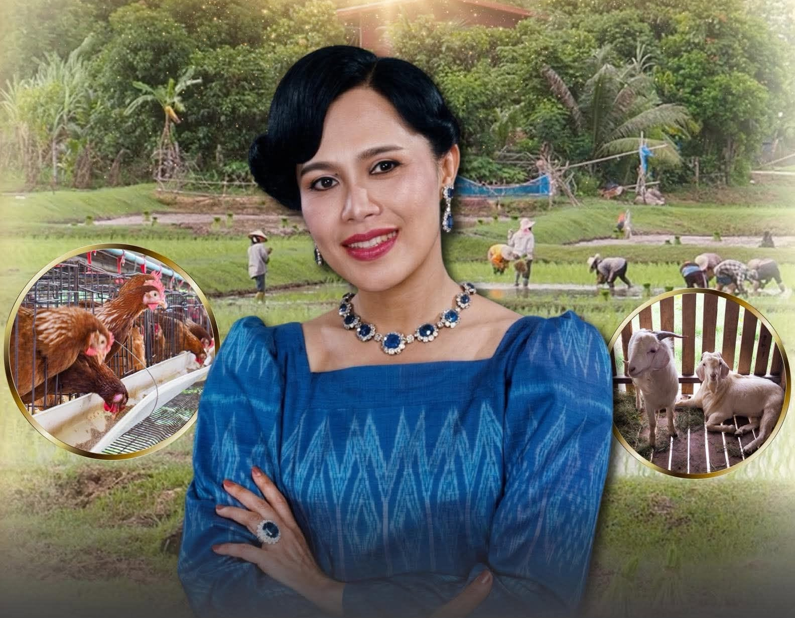 &ldquo;อยู่แบบพอเพียง&rdquo; ที่ฟาร์มตัวอย่างหนองหมากเฒ่า ตำบลห้วยยาง อำเภอเมืองฯ จังหวัดสกลนคร