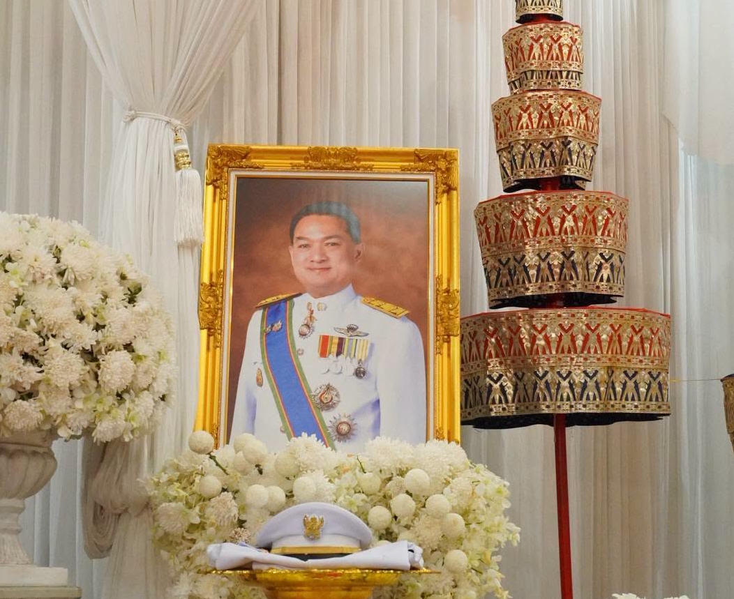 พิธีสวดพระอภิธรรม นายชัยวัฒน์ บุญชวลิต รองอธิบดีกรมประชาสัมพันธ์ คืนที่ 6